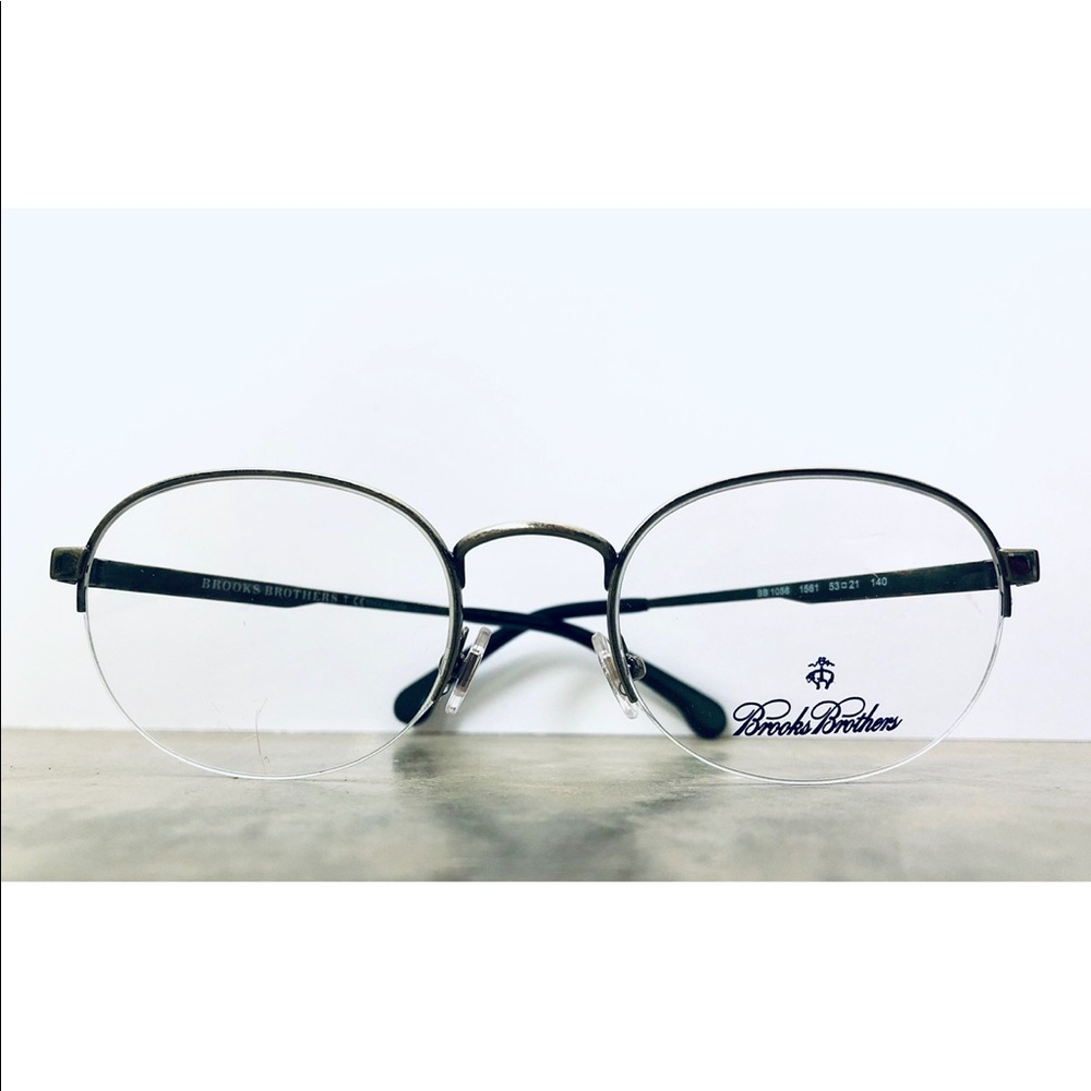 Brooks Brothers 1056 Gunmetal eyeglasses